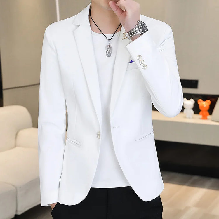 Mens Business Casual Formal Fit Blazer