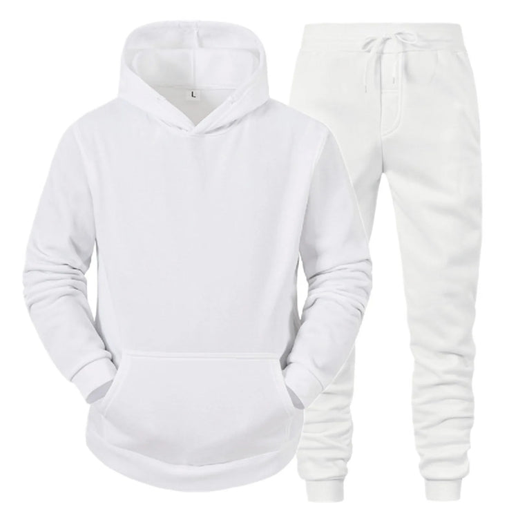 Mens Sportswear Hoodie Pants Tracksuit Set