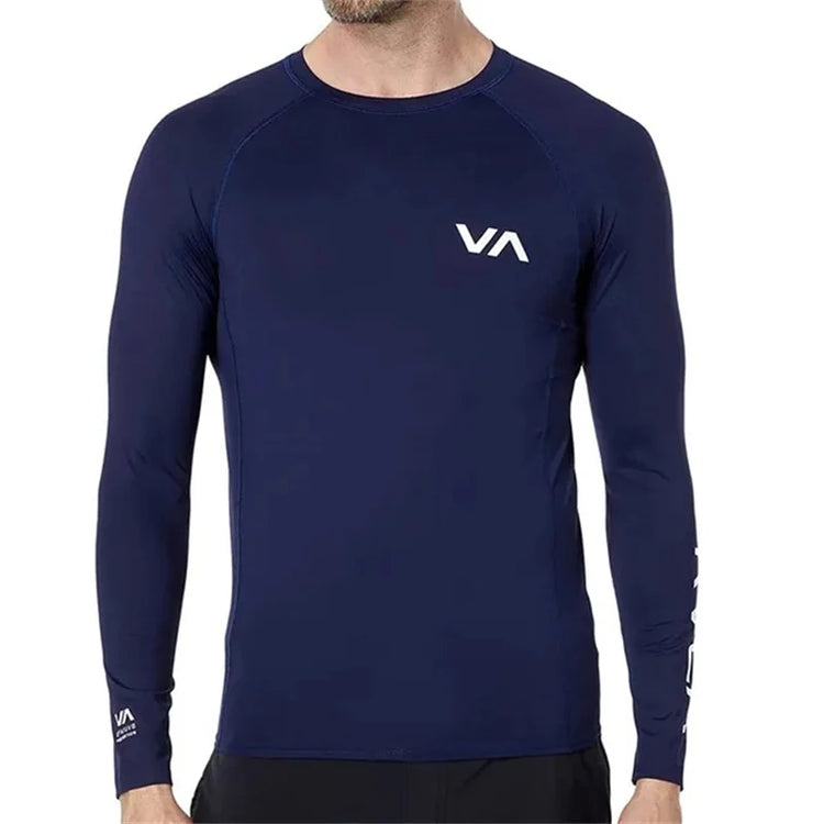 Unisex UV Surf Rash Guard Swim Shirt Top