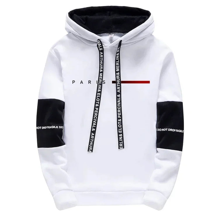Men Hooded Sweatshirt Sweatpants Streetwear Casual Tracksuit