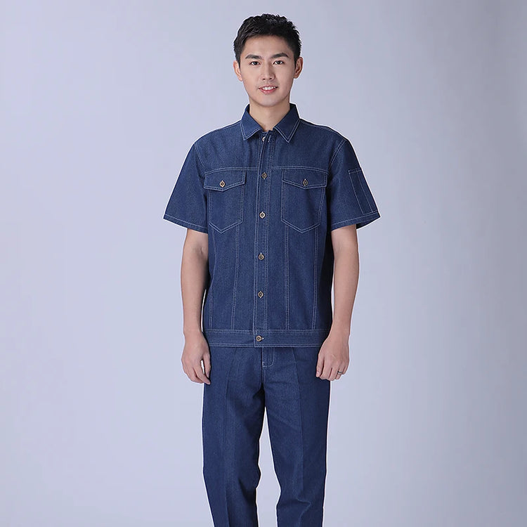 Men’s Workwear Overalls Mechanic Workshop Uniform