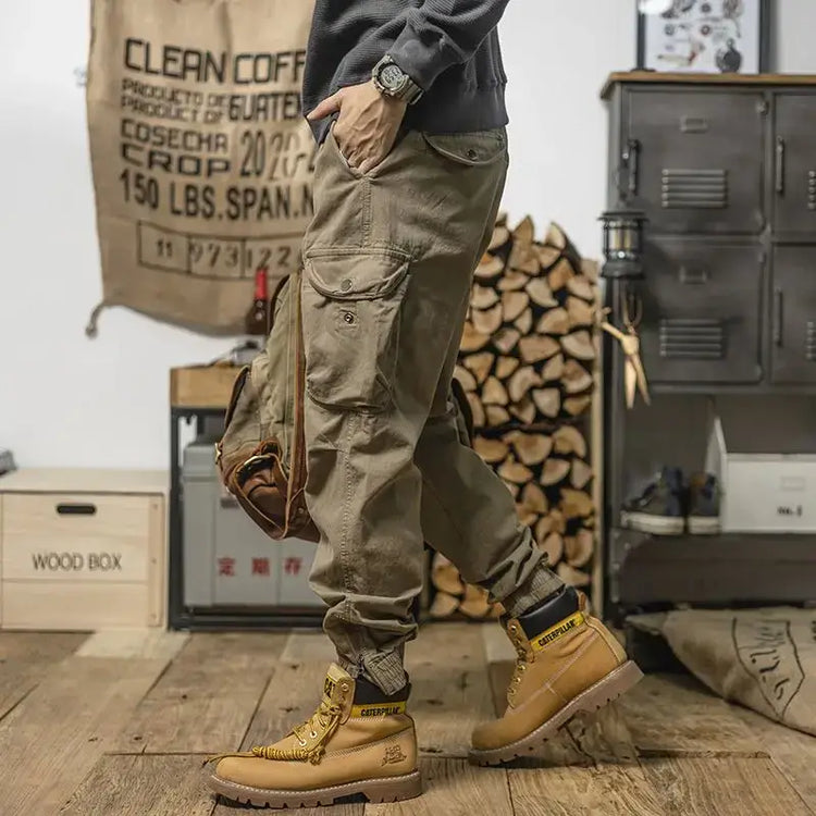 Cargo Pants for Men Trekking Biker Trousers