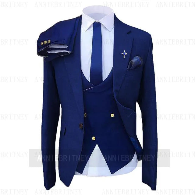 Custom Gray Wedding Suit Men Tuxedo Coat