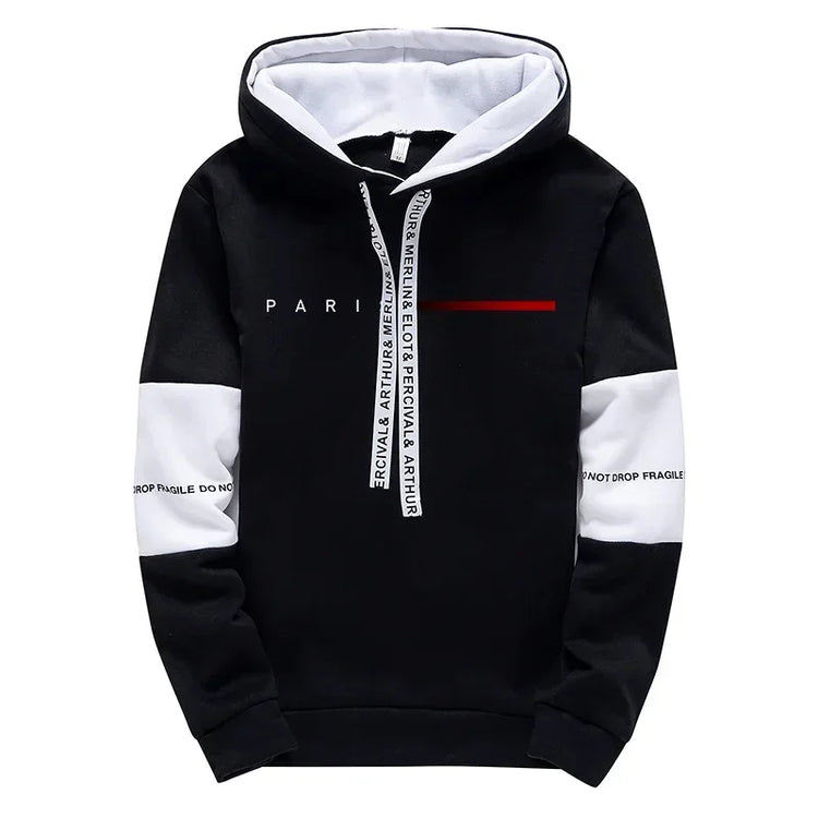 Men Hooded Sweatshirt Sweatpants Streetwear Casual Tracksuit