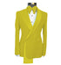 Men tuxedo blazer wedding suit peak lapel