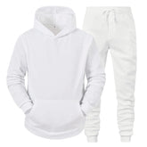 Mens Sportswear Hoodie Pants Tracksuit Set