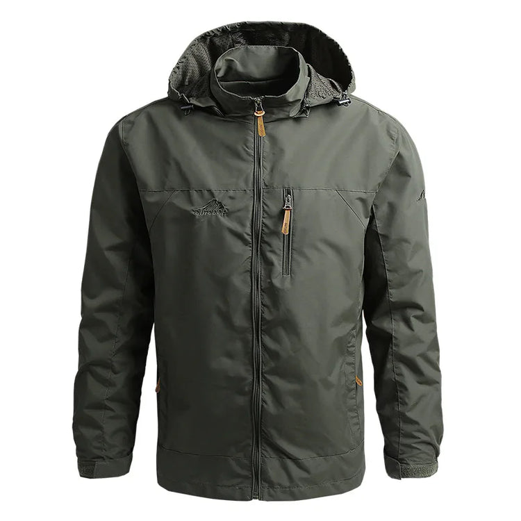 Men Tactical Waterproof Hooded Jacket 