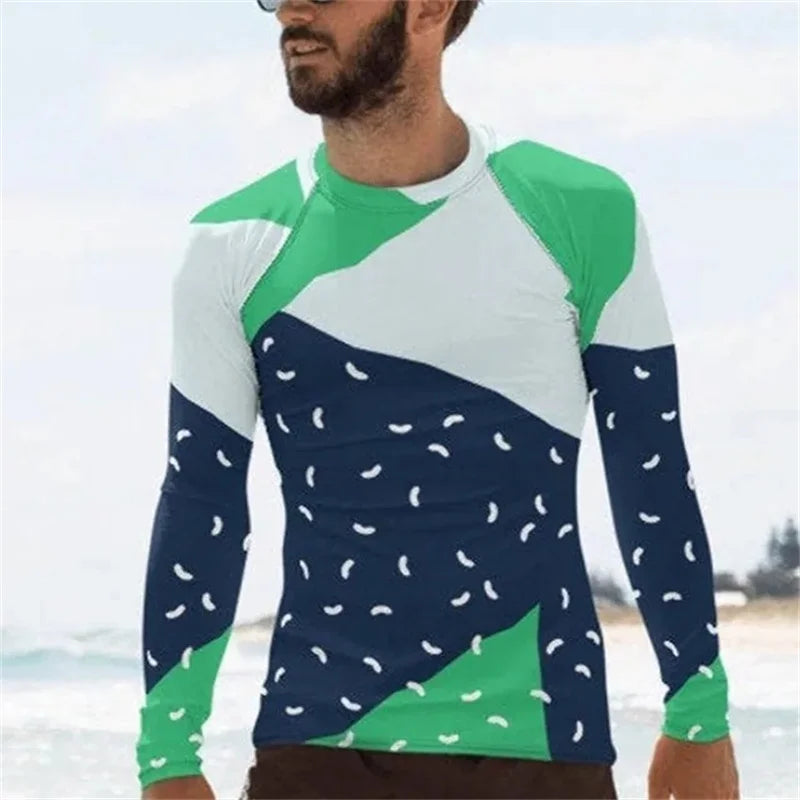 Unisex UV Surf Rash Guard Swim Shirt TopUnisex UV Surf Rash Guard Swim Shirt Top