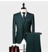 Men Slim Fit Luxury 3 Piece Wedding Suit Set Mens