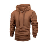 Mens Fleece Pullover Winter Hoodie Coat