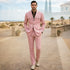Mens Ivory Safari Formal Wedding Blazer