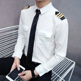 Pilot Uniform Shirt for Men and Women
