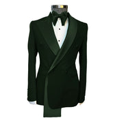 Men tuxedo blazer wedding suit peak lapel