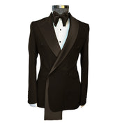 Men tuxedo blazer wedding suit peak lapel