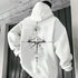 Mens Compass Streetwear Hooded Sweatshirt
