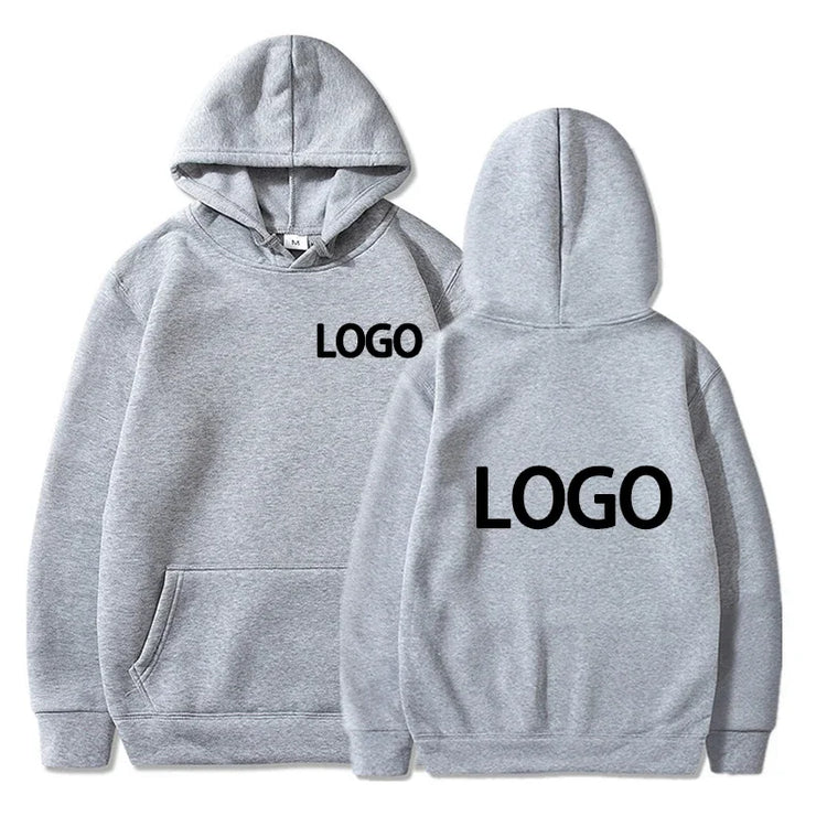 Custom Printed Hoodies Men Streetwear