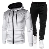 Mens Fleece Hoodie Sweatpants Tracksuit