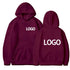 Custom Printed Hoodies Men Streetwear