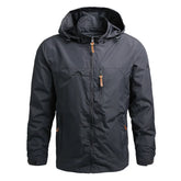 Men Tactical Waterproof Hooded Jacket 