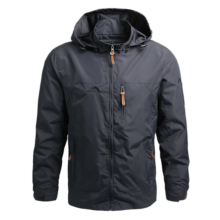 Men Tactical Waterproof Hooded Jacket 