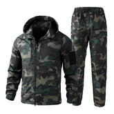 Men Waterproof Workwear Hiking Training Suit