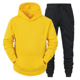 Mens Sportswear Hoodie Pants Tracksuit Set