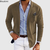 Slim Fit Mens Blazer Suit Jacket 2026