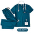 Unisex Medical Scrubs Uniform Set
