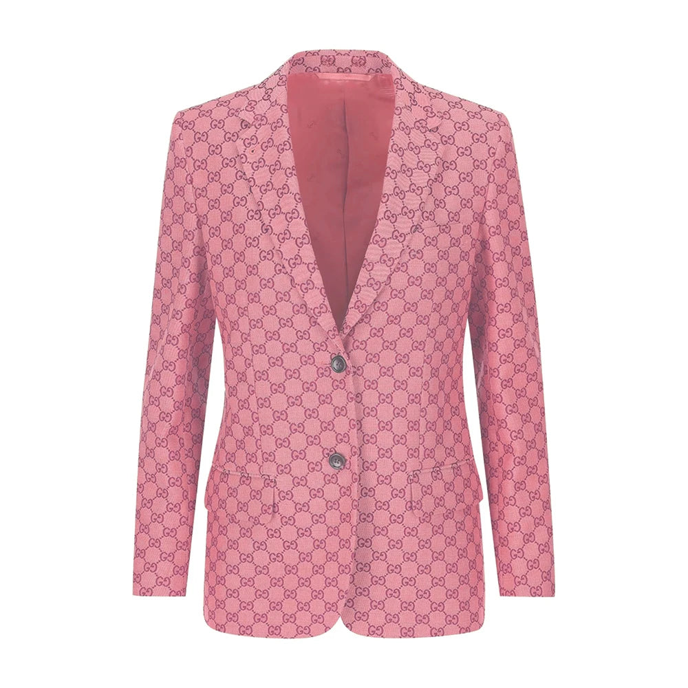 Luxury Printed Mens Blazer Tuxedo Coat