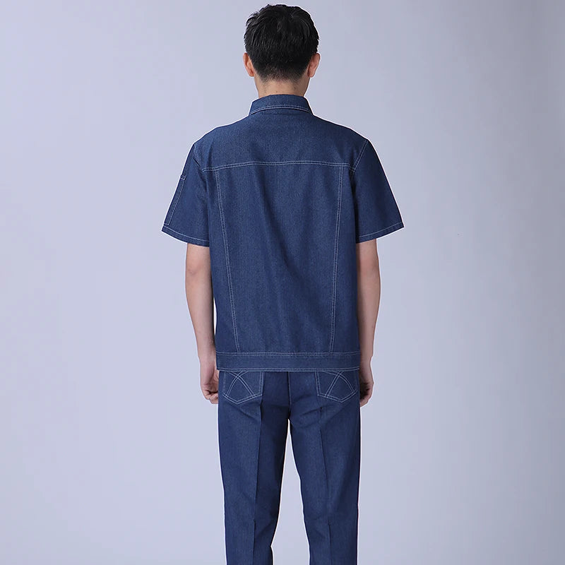 Men’s Workwear Overalls Mechanic Workshop Uniform