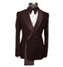 Men tuxedo blazer wedding suit peak lapel