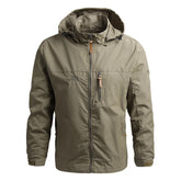 Men Tactical Waterproof Hooded Jacket 
