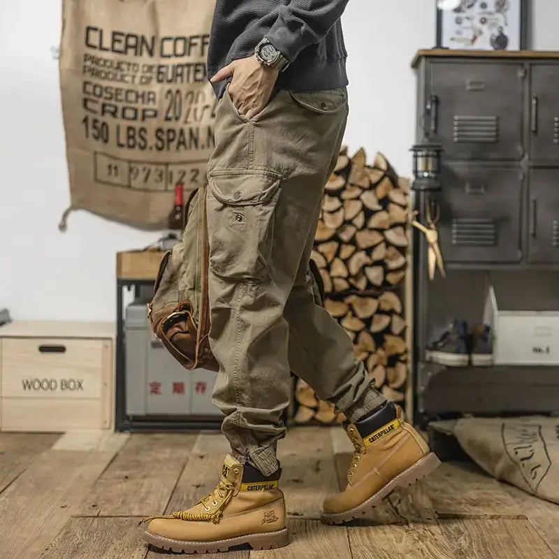 Cargo Pants for Men Trekking Biker Trousers
