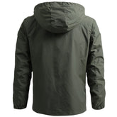 Men Tactical Waterproof Hooded Jacket 