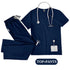 Unisex Medical Scrubs Uniform Set