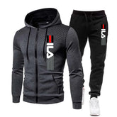 Mens Fleece Hoodie Sweatpants Tracksuit
