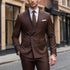 Pink Groom Wedding Tuxedo Suit 2025 Male