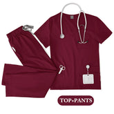 Unisex Medical Scrubs Uniform Set