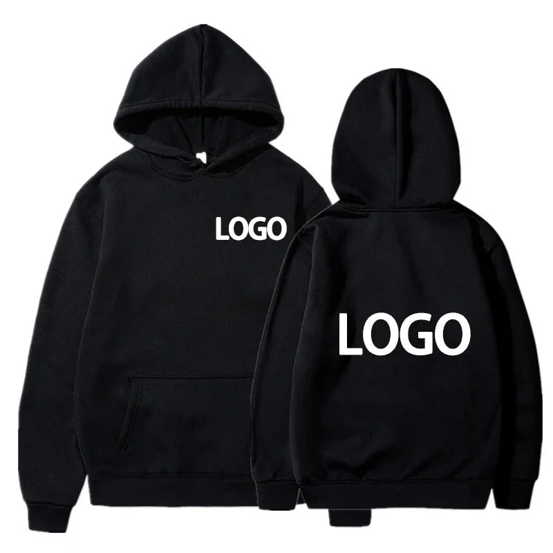 Custom Printed Hoodies Men Streetwear