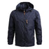 Men Tactical Waterproof Hooded Jacket 
